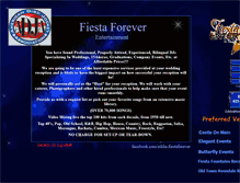 Tablet Screenshot of fiestaforeverent.com